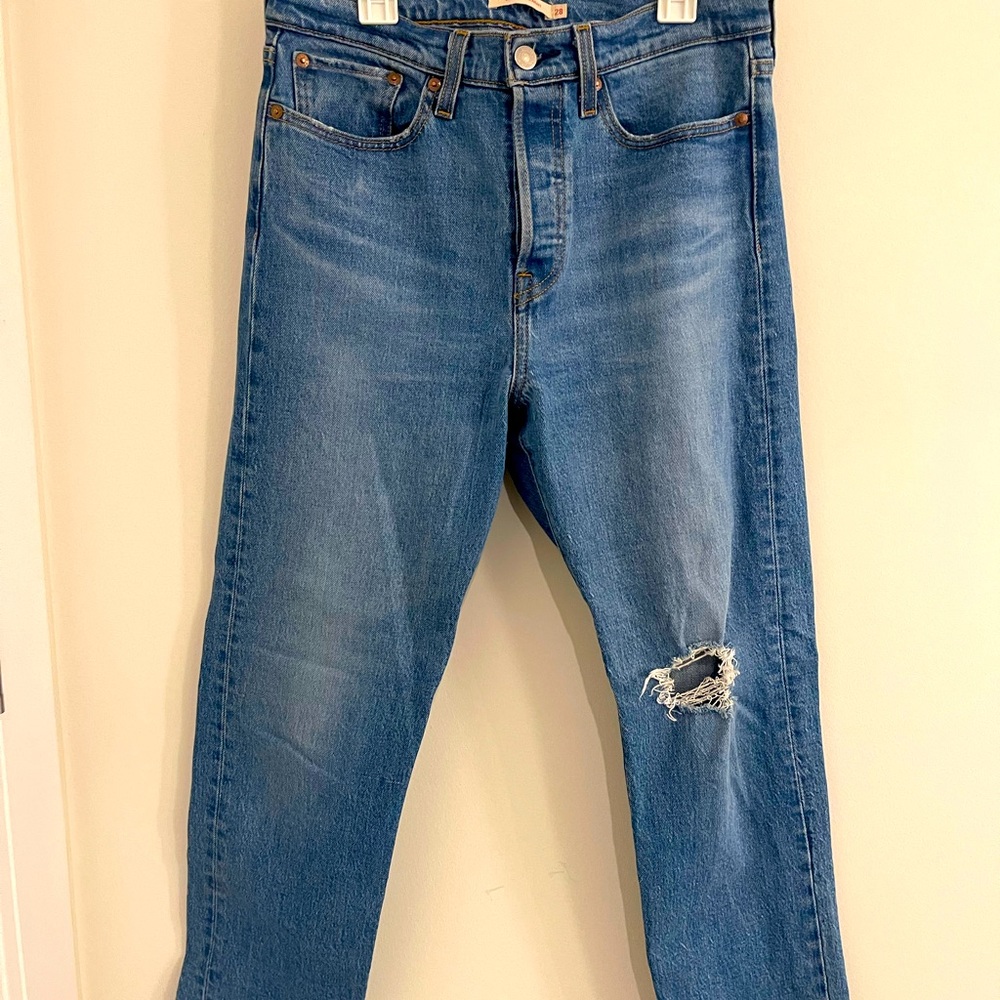 Levi’s wedgie straight jeans